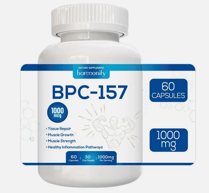 Harmonify BPC-157 Peptidkapslar 1000 mcg, 60 kapslar