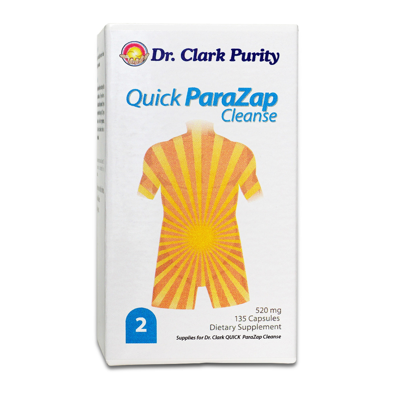 Dr. Clark Purity Quick ParaZap Cleanse 520mg 135Kap - Lifeland