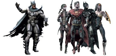 injustice gods among us characters look like zombies