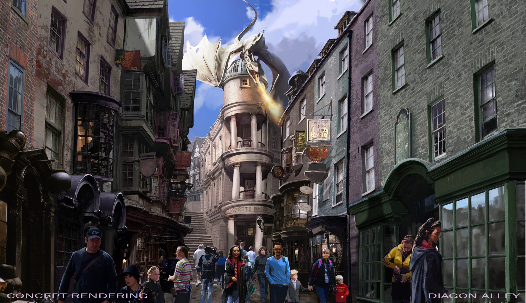 bricklink diagon alley