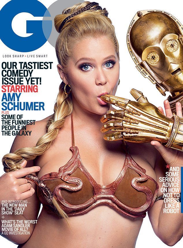 Amy Schumer's GQ Star Wars Photoshoot Basically Crossed a Line | Geek News  Network