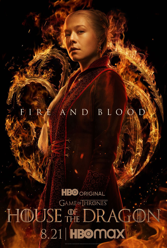 HBO Releases Teaser Trailer & Character Posters For HOUSE OF THE DRAGON game of thrones house of the dragon