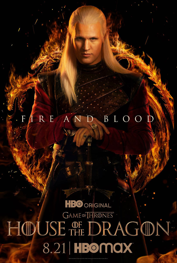 HBO Releases Teaser Trailer & Character Posters For HOUSE OF THE DRAGON game of thrones house of the dragon