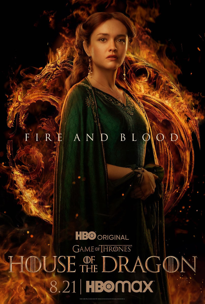 HBO Releases Teaser Trailer & Character Posters For HOUSE OF THE DRAGON game of thrones house of the dragon