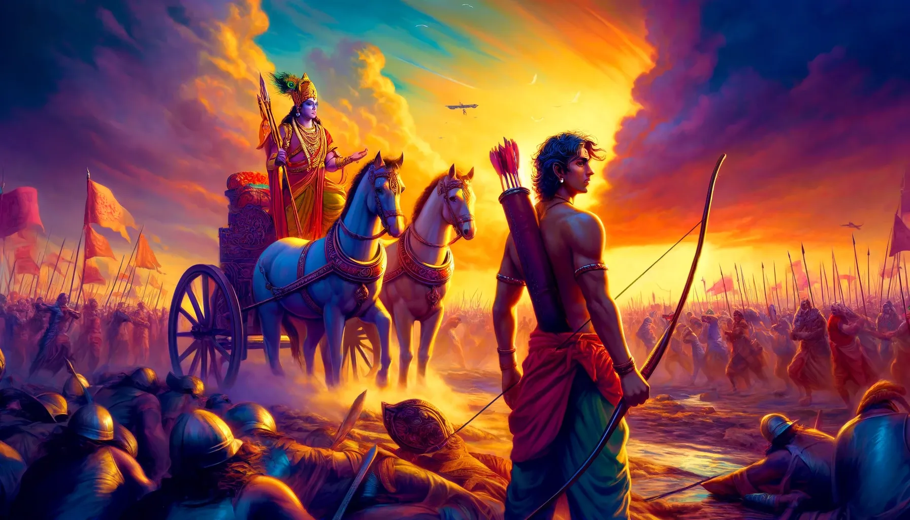 गीता के श्लोक संस्कृत में सुने