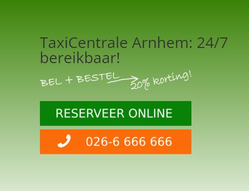 Taxi Arnhem zuid Noord Zuid West Oost Centrum