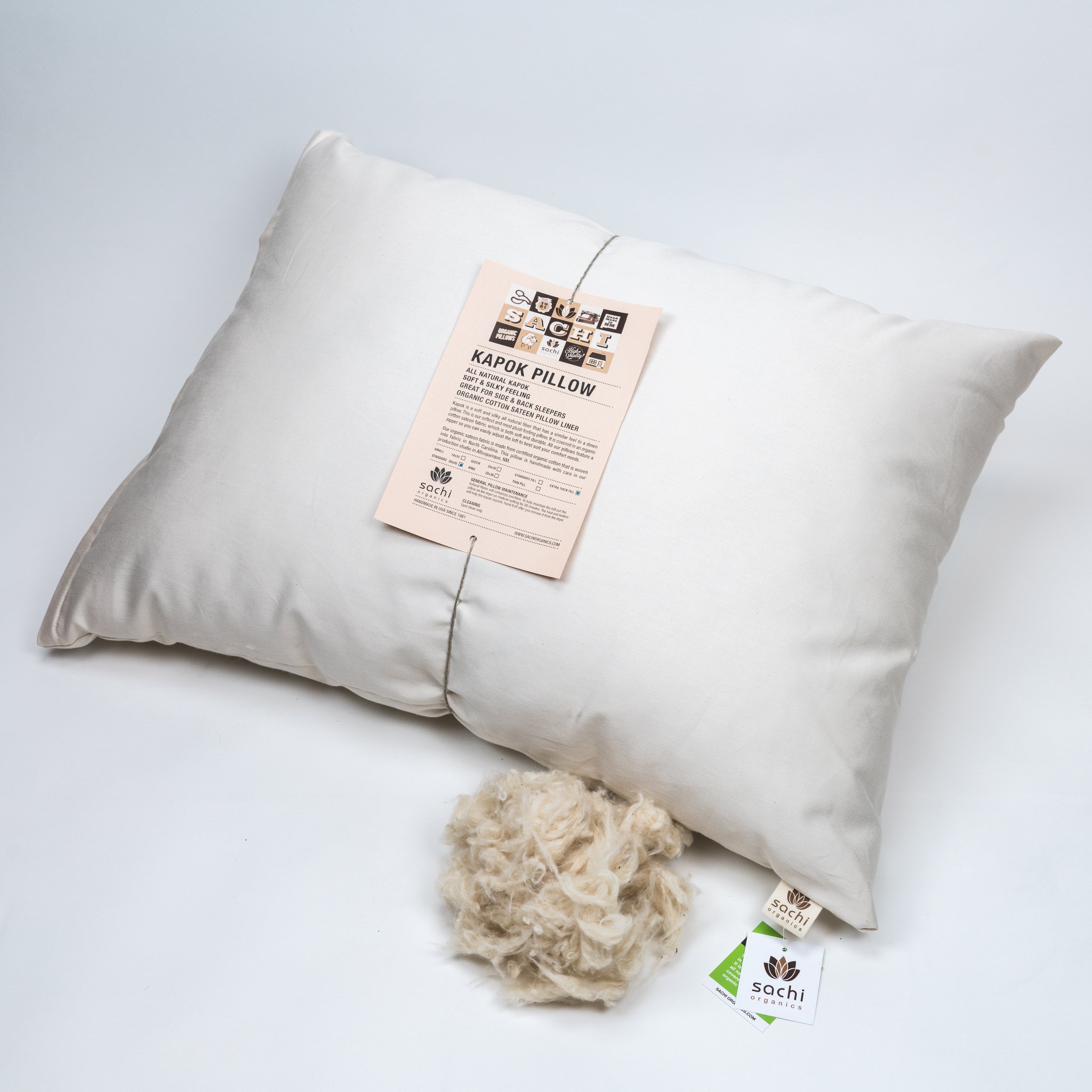 Home Decor Pillows Kapok Fiber Organic For Filling Pillows