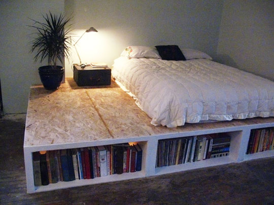 Look Diy Platform Bed With Storage, How To Make Your Own Bed Frame With Drawers