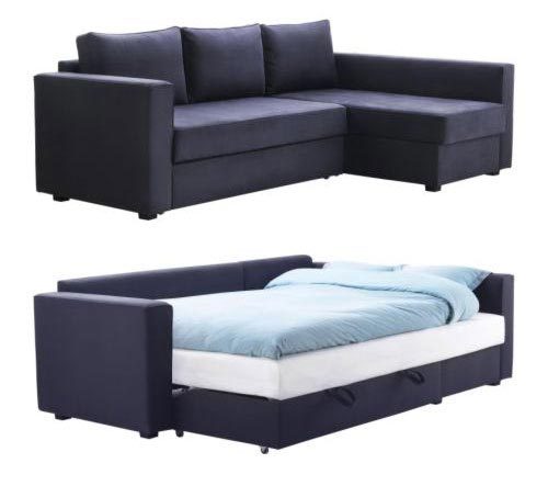 Manstad Sectional Sofa Bed Storage, Does Ikea Have Sleeper Sofas