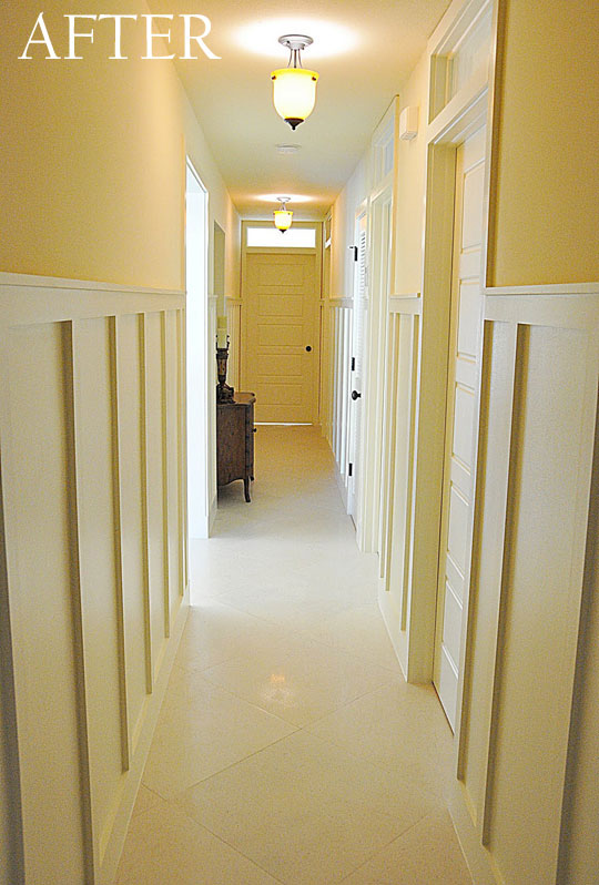 Before After A Dark Hallway Comes Into The Light Apartment Therapy