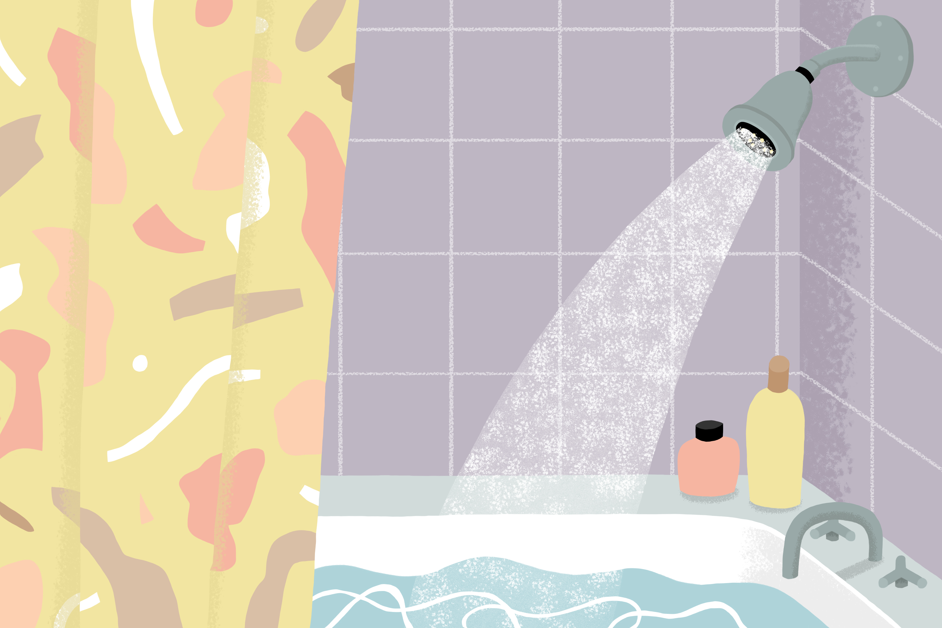 shower head illustration