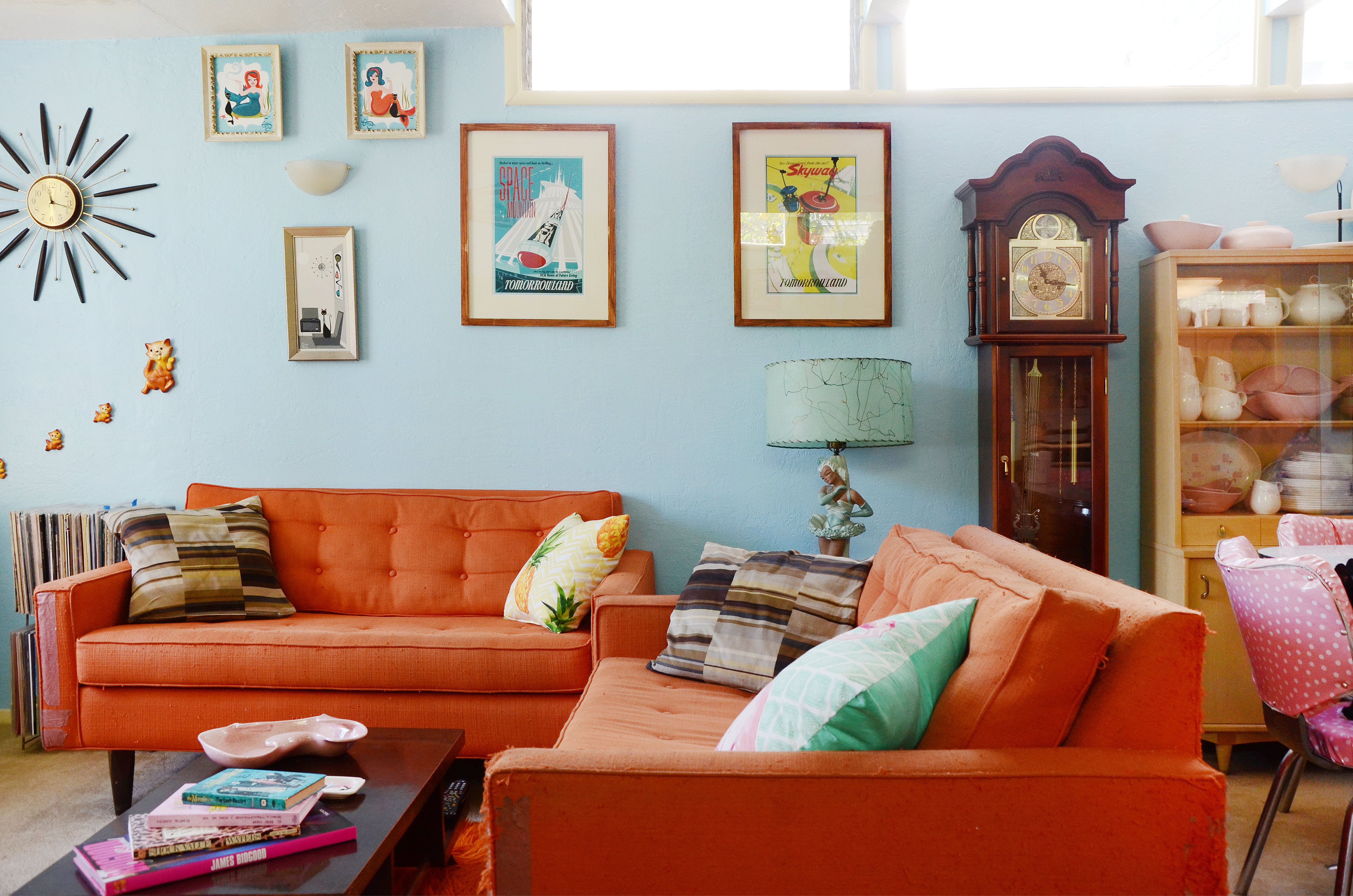 Orange And Green Living Room Decorating Ideas