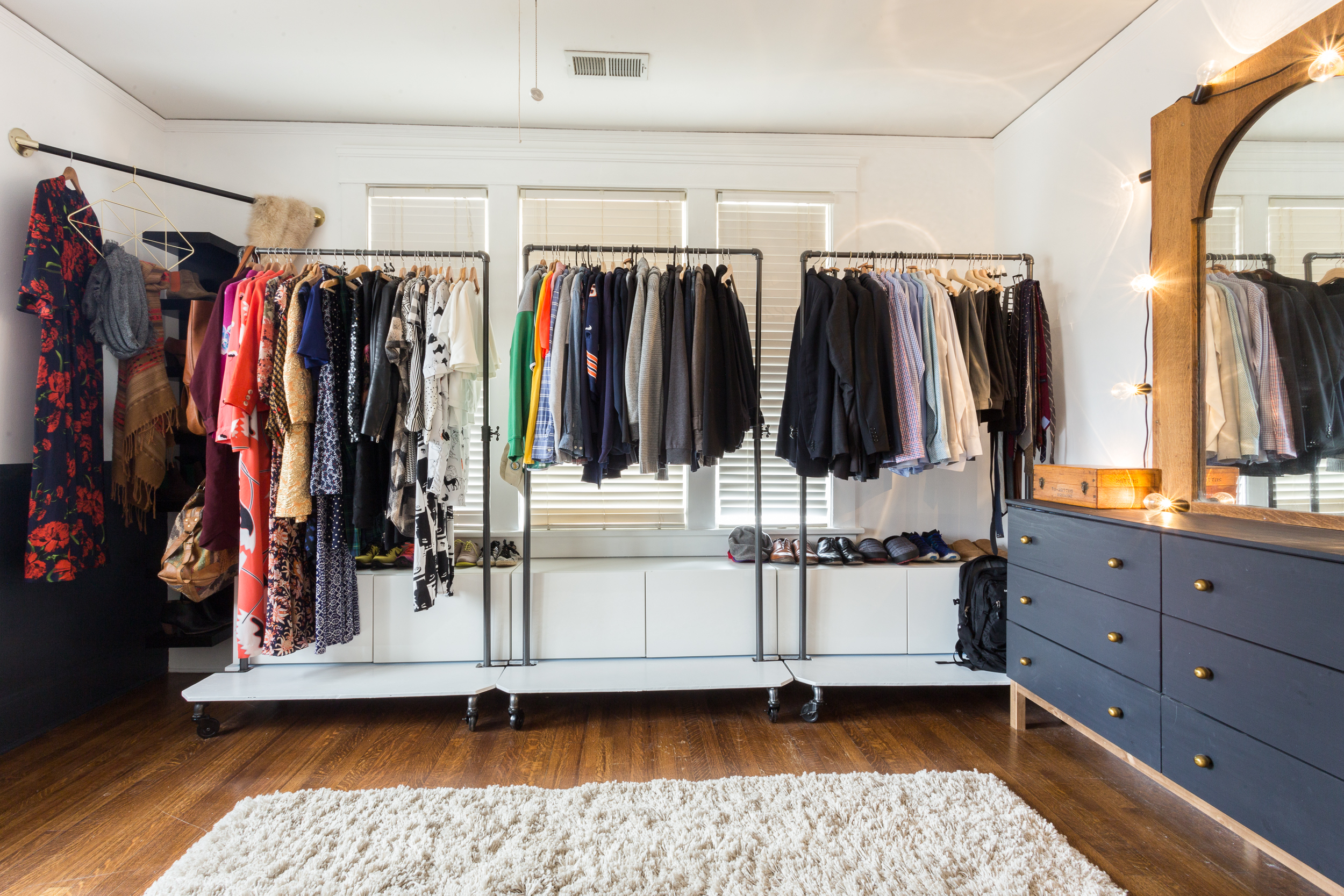 Purse Storage Ideas - Contemporary - closet - Lonny Magazine