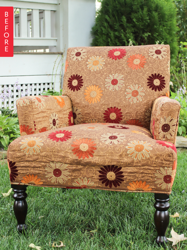 pier one flower chair