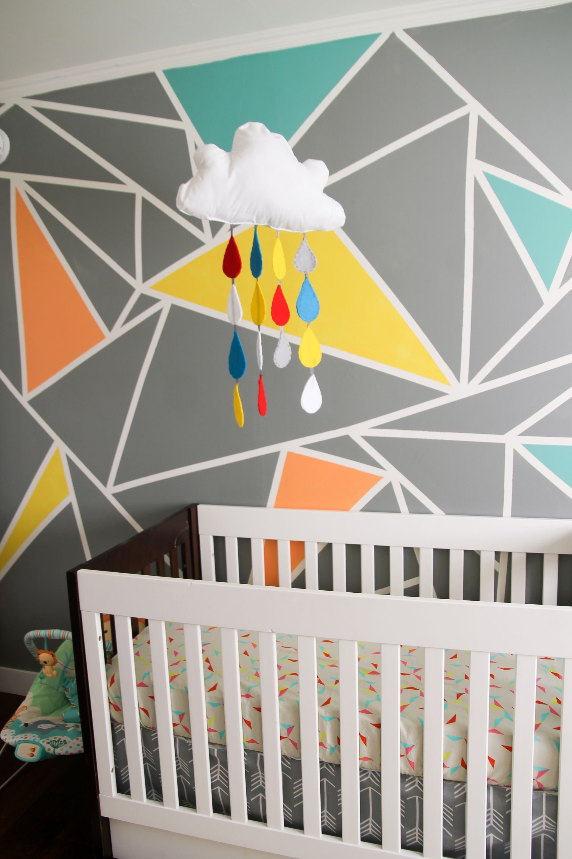 Geometric hot sale nursery wall