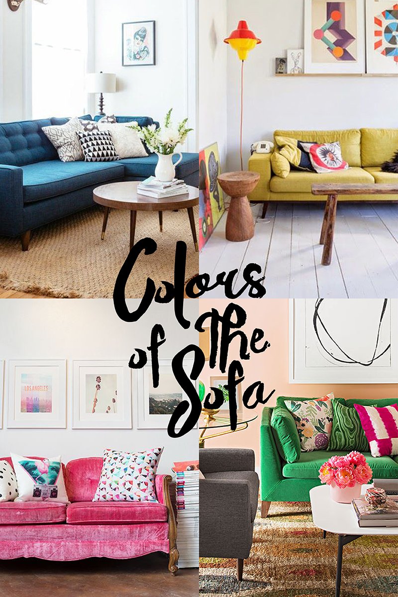 Ping Guide To Colorful Sofas