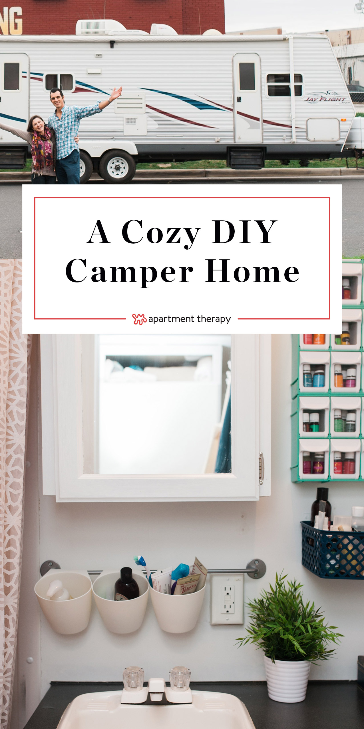 House Tour A 276 Square Foot Modernized Camper Home Apartment