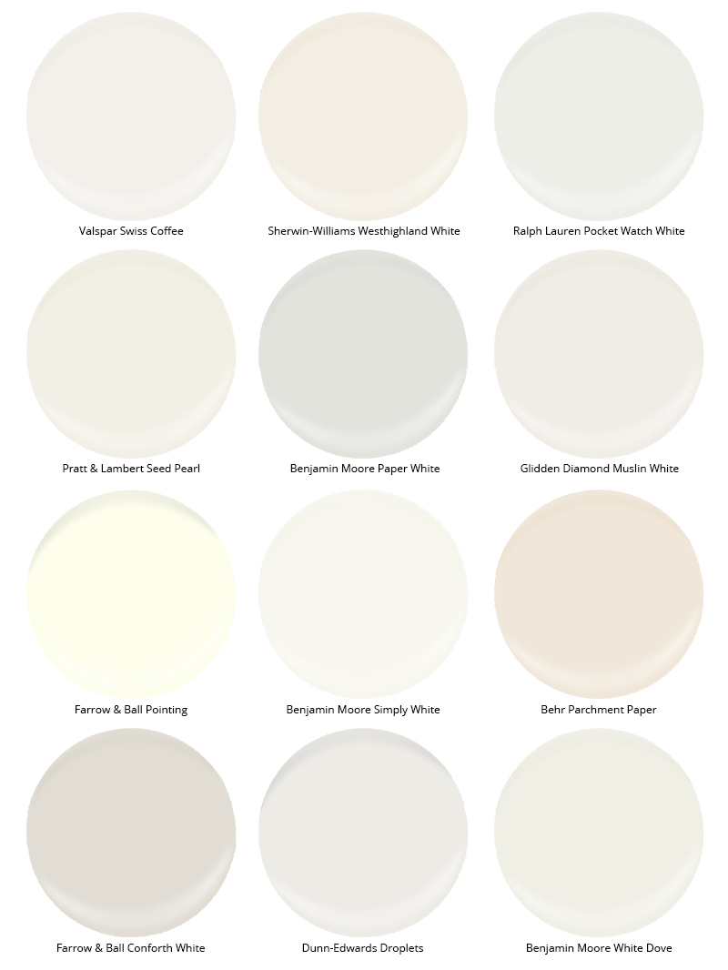 Trade Secrets The Best White Paint Colors For Any Room