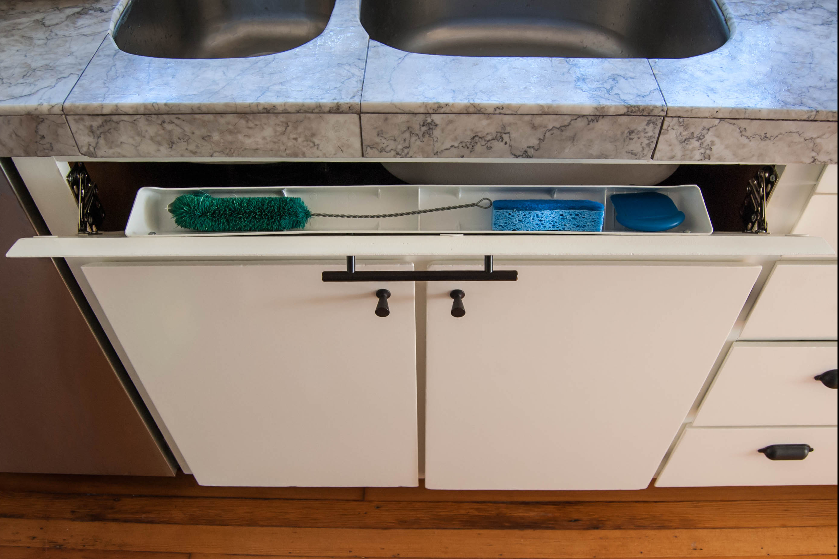 Heres How Hidden Cabinet Hacks Dramatically Increased My Kitchen