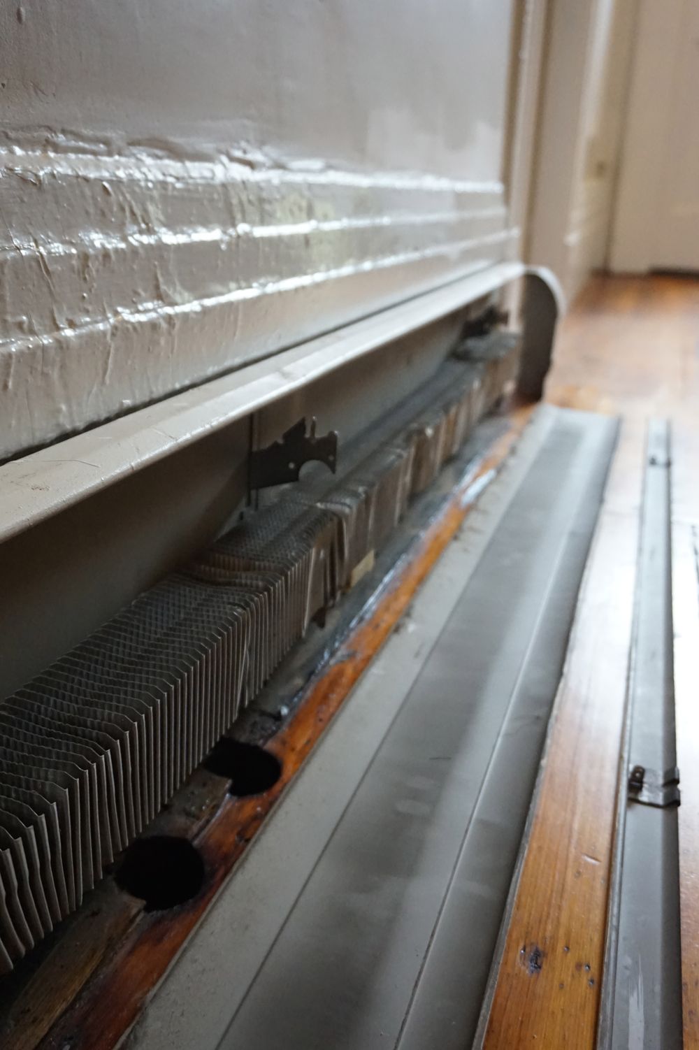 How To Paint Metal Baseboard Heater Covers Tutorial