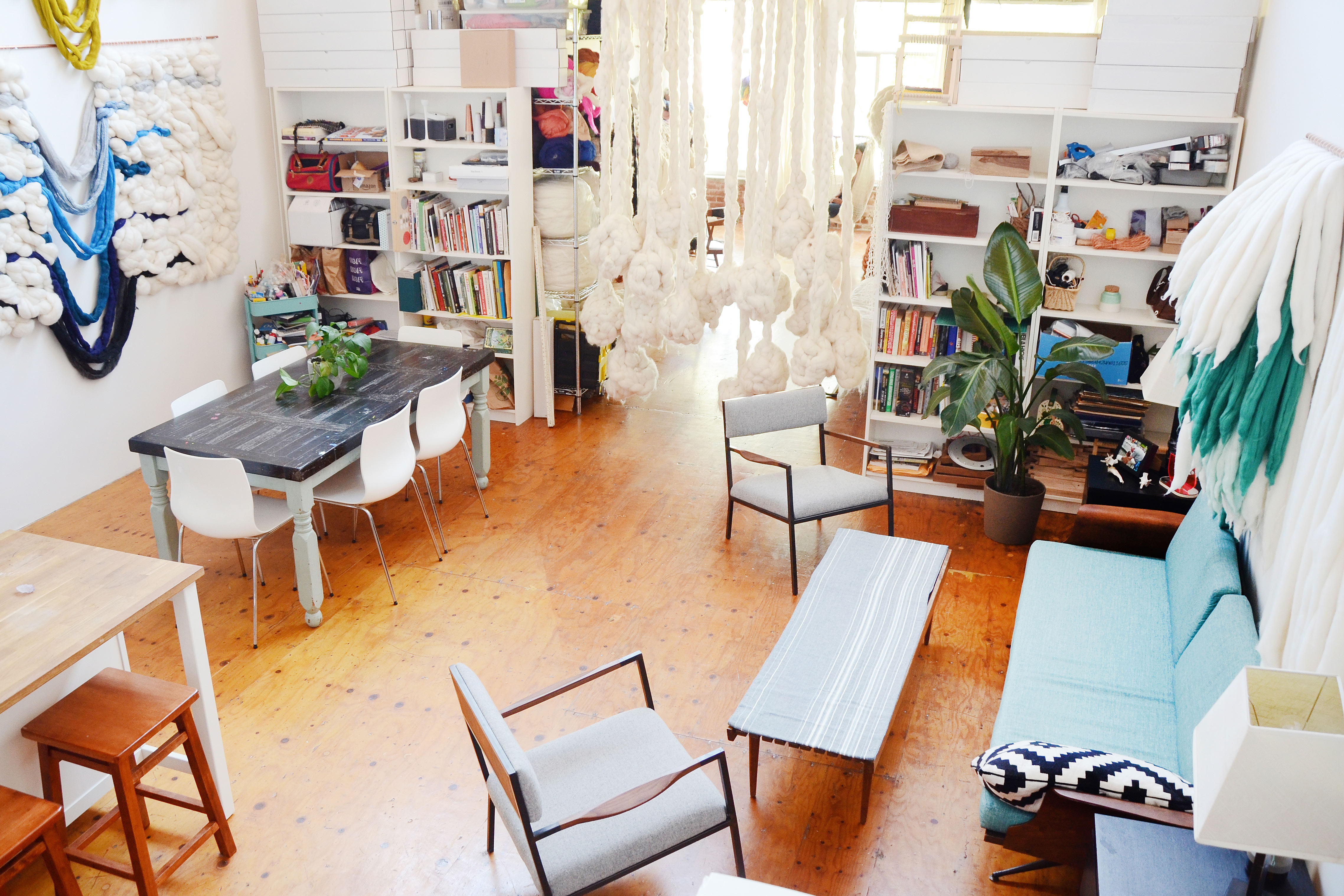 House Tour: A Fiber Artist's Textured Oakland Loft | Apartment Therapy