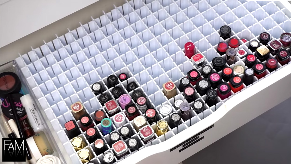 Diy Makeup Organizing Ideas Based On How Much Makeup You Actually