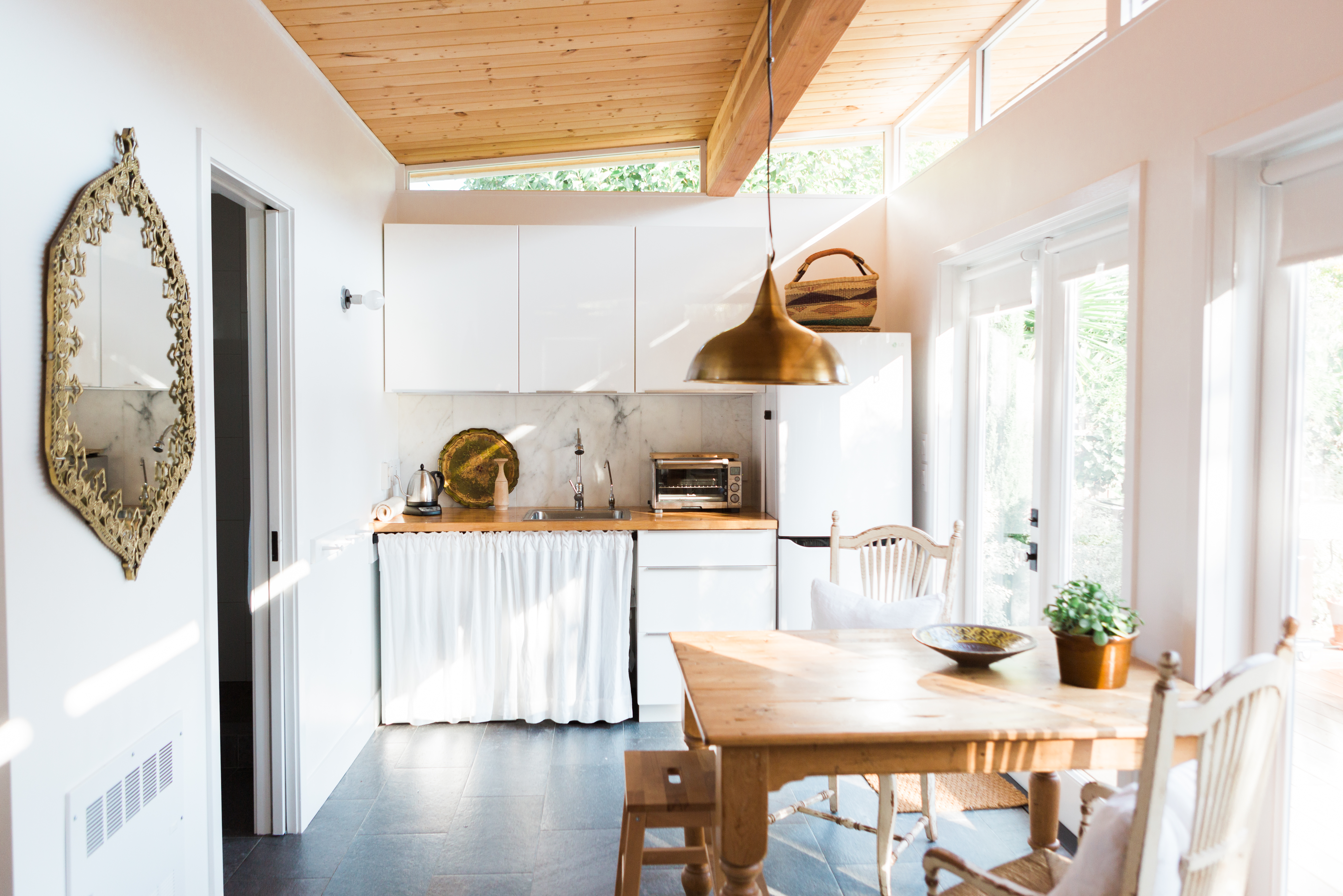 Where to put utensils in a kitchen without drawers