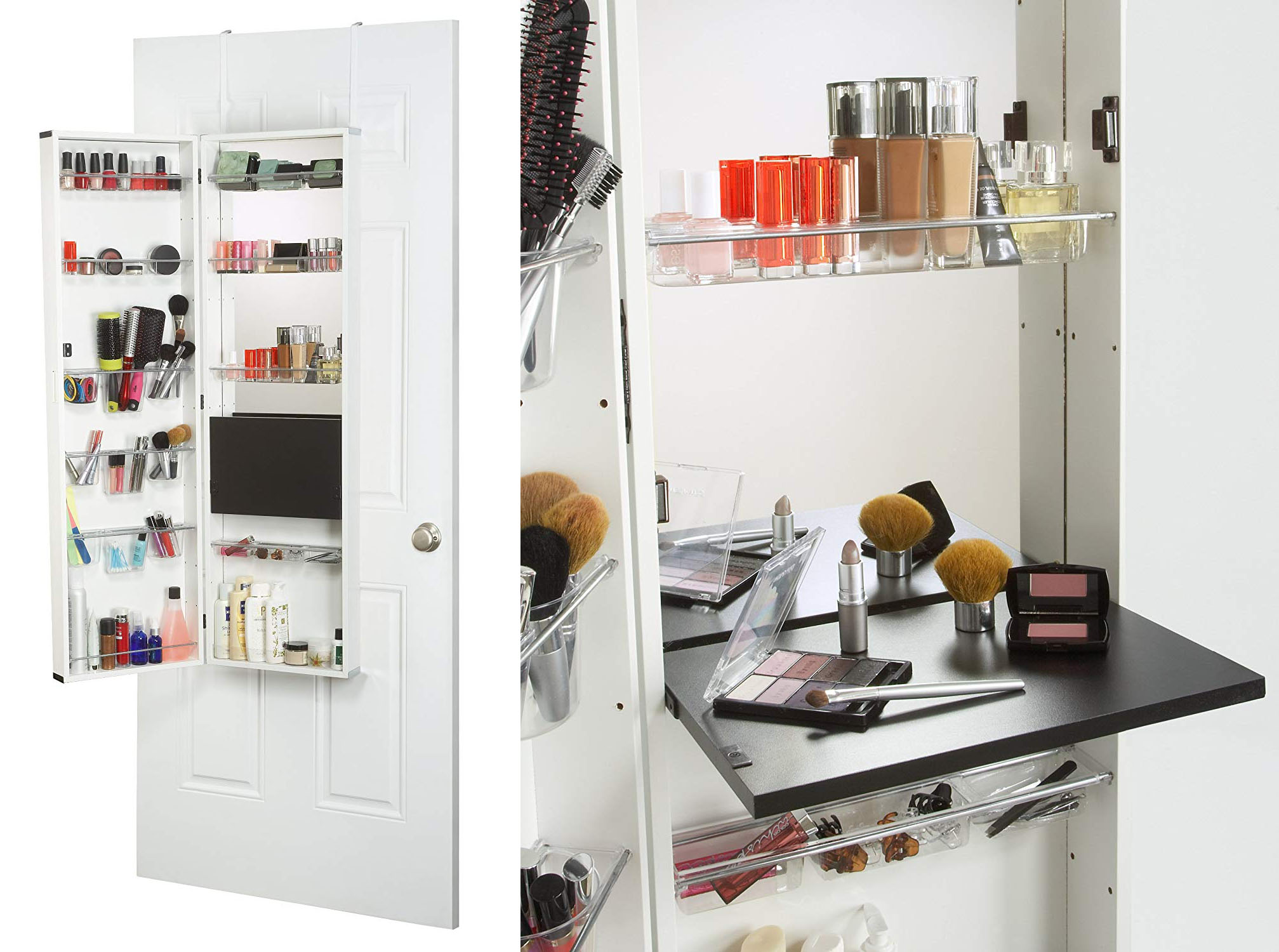 7 Ways To Organize A Bathroom Without A Medicine Cabinet Or