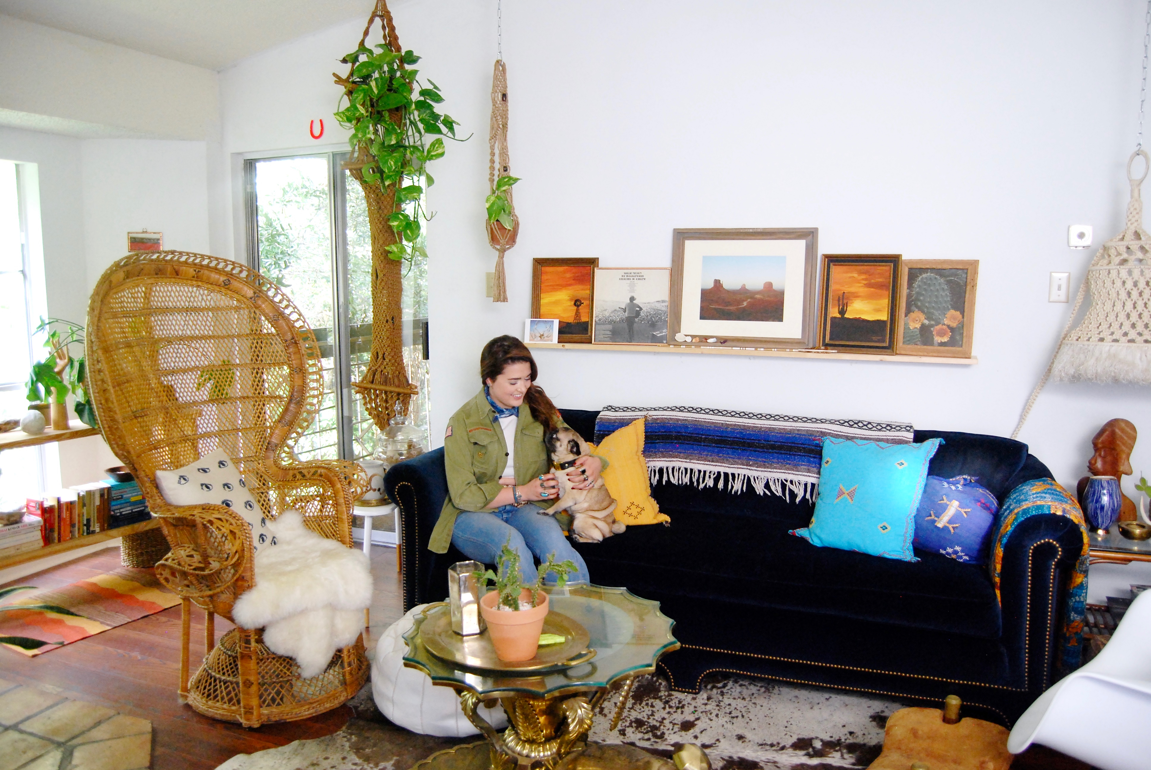 House Tour A Southwestern Shabby Chic Austin Apartment A Southwestern Inspired Shabby Chic Austin Apartment