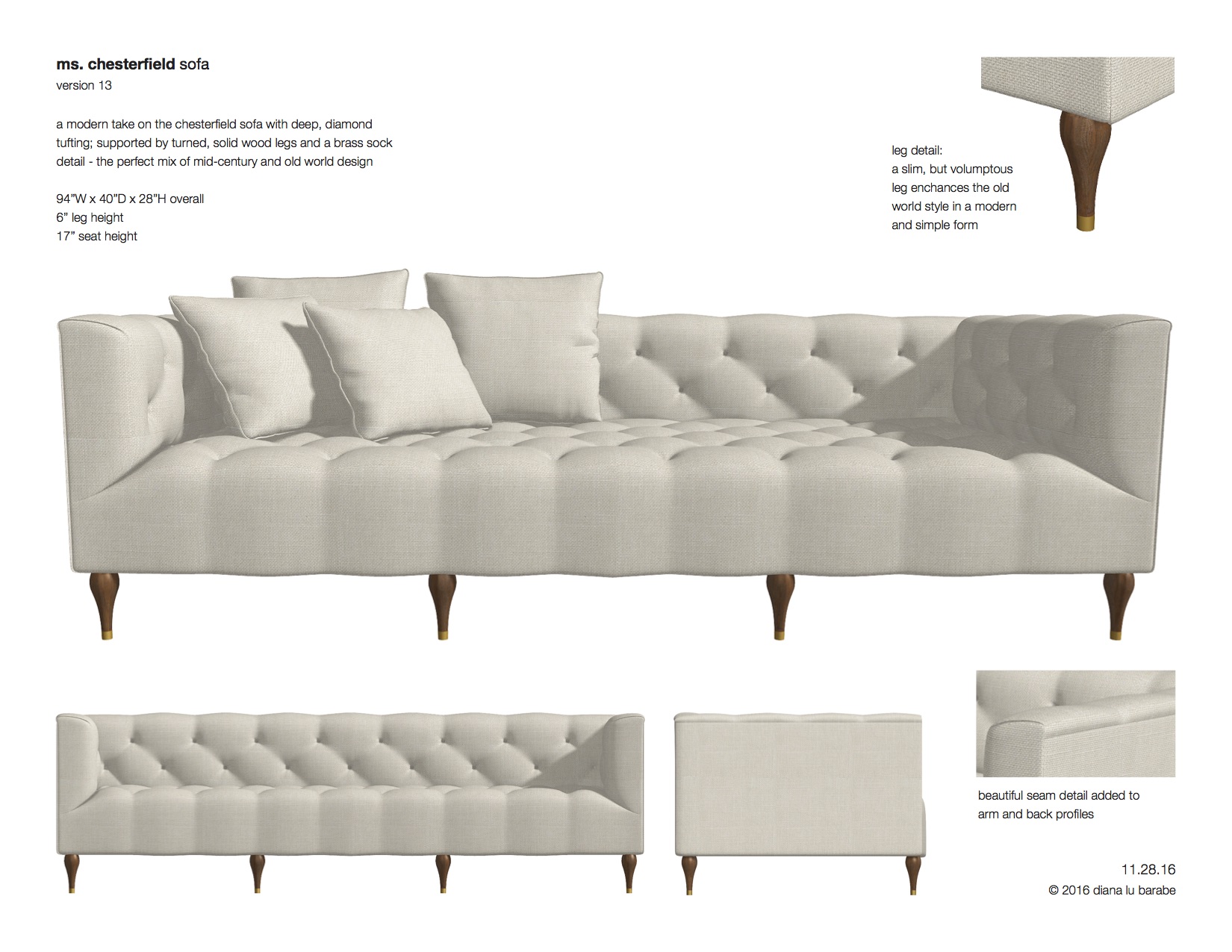 A New Take On The Chesterfield Sofa Ms Chesterfield Apartment