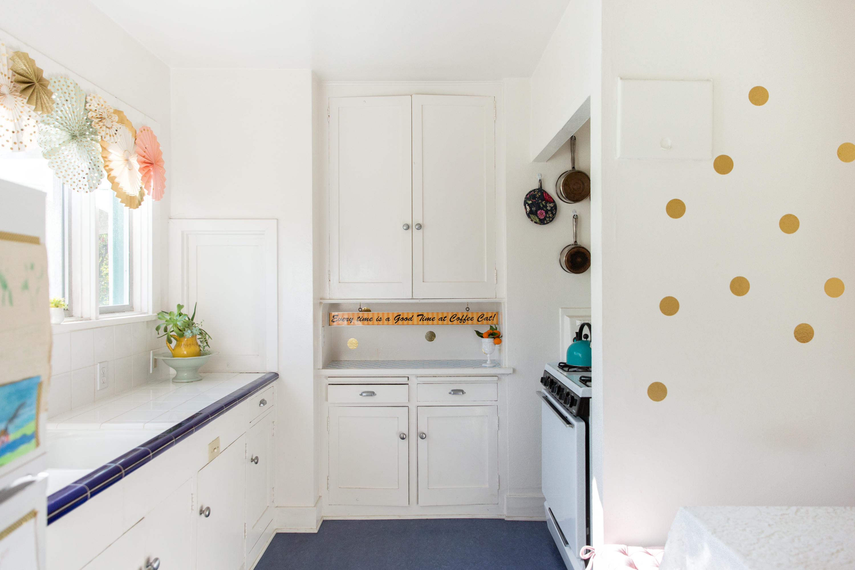 CLEANING CABINET MAKEOVER - The Striped House