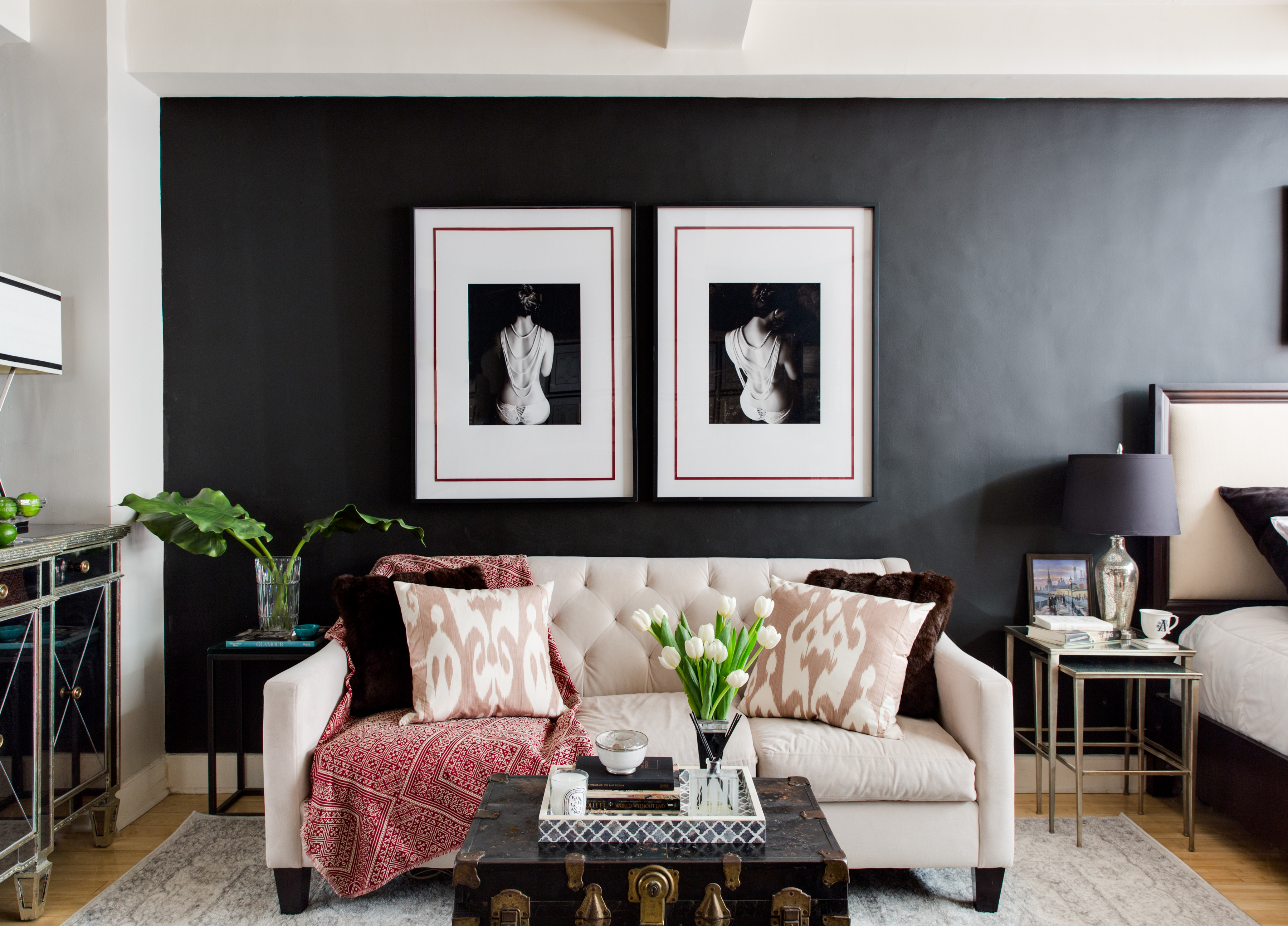 Design Tips For Painting Dark Walls In Small Rooms