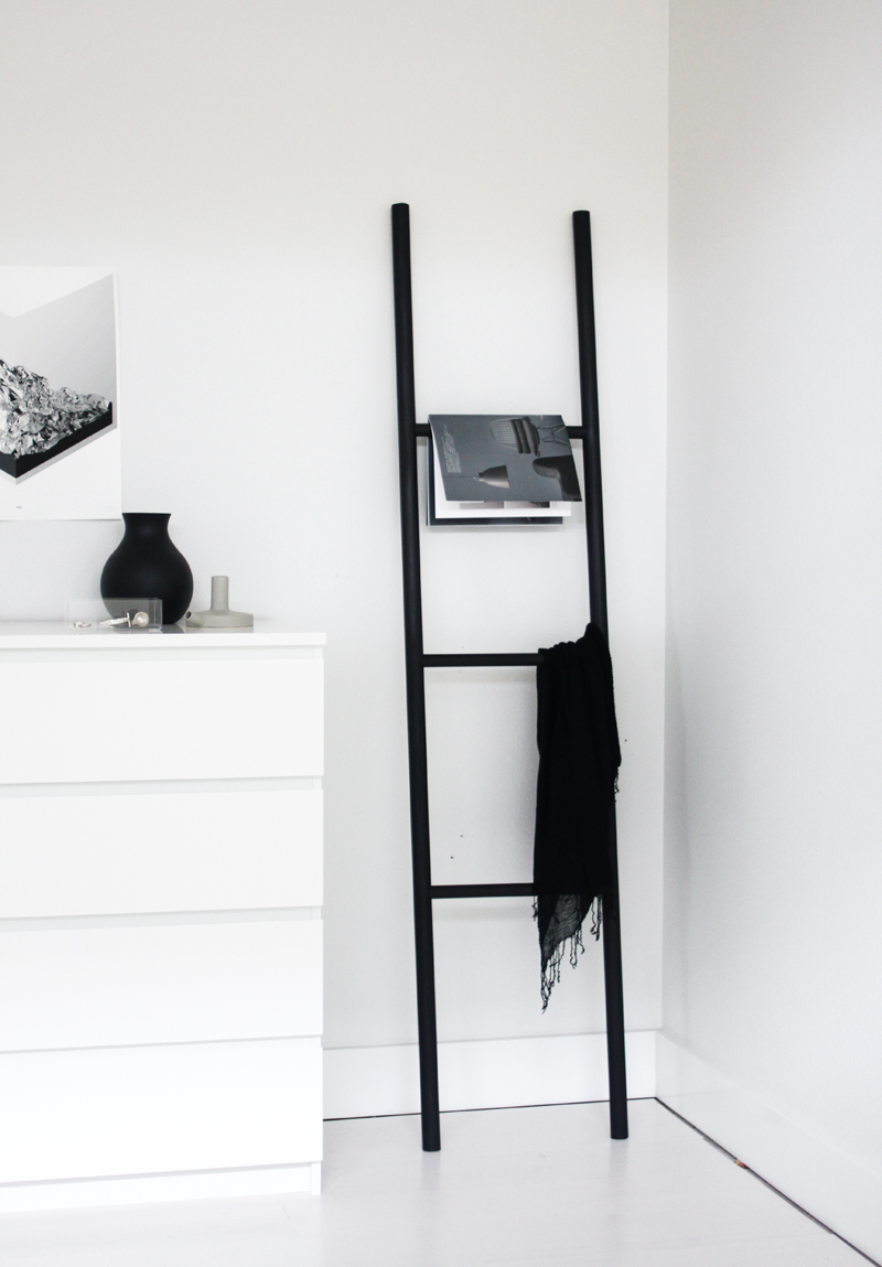 Decorative Ladders The Best Way To Store Blankets Throws