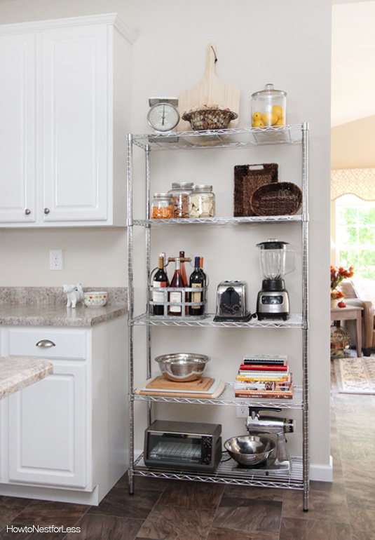 The Wire Shelving Unit That Solved My Small Kitchen Storage