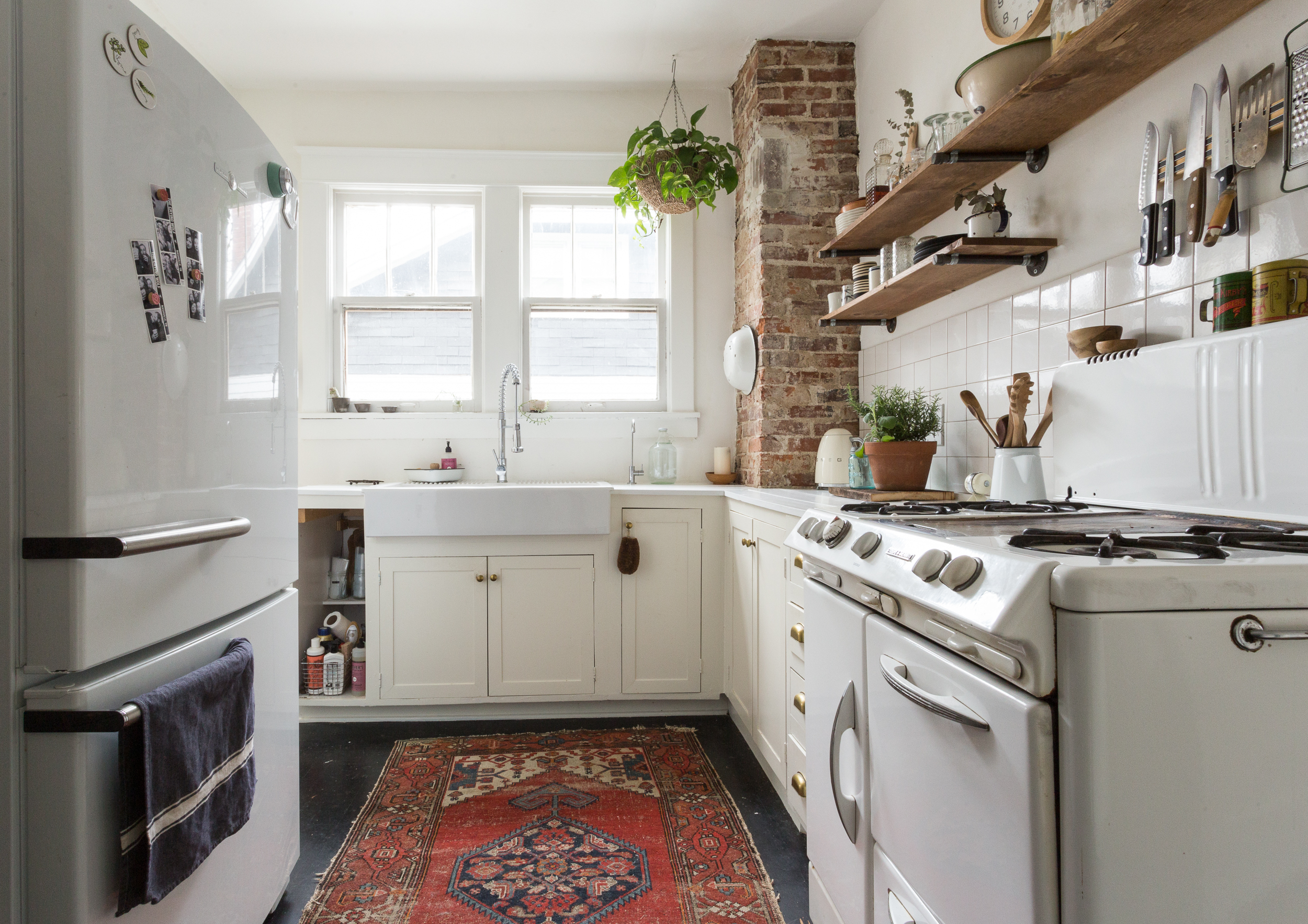 Open Kitchen Shelving Advice Secrets Apartment Therapy