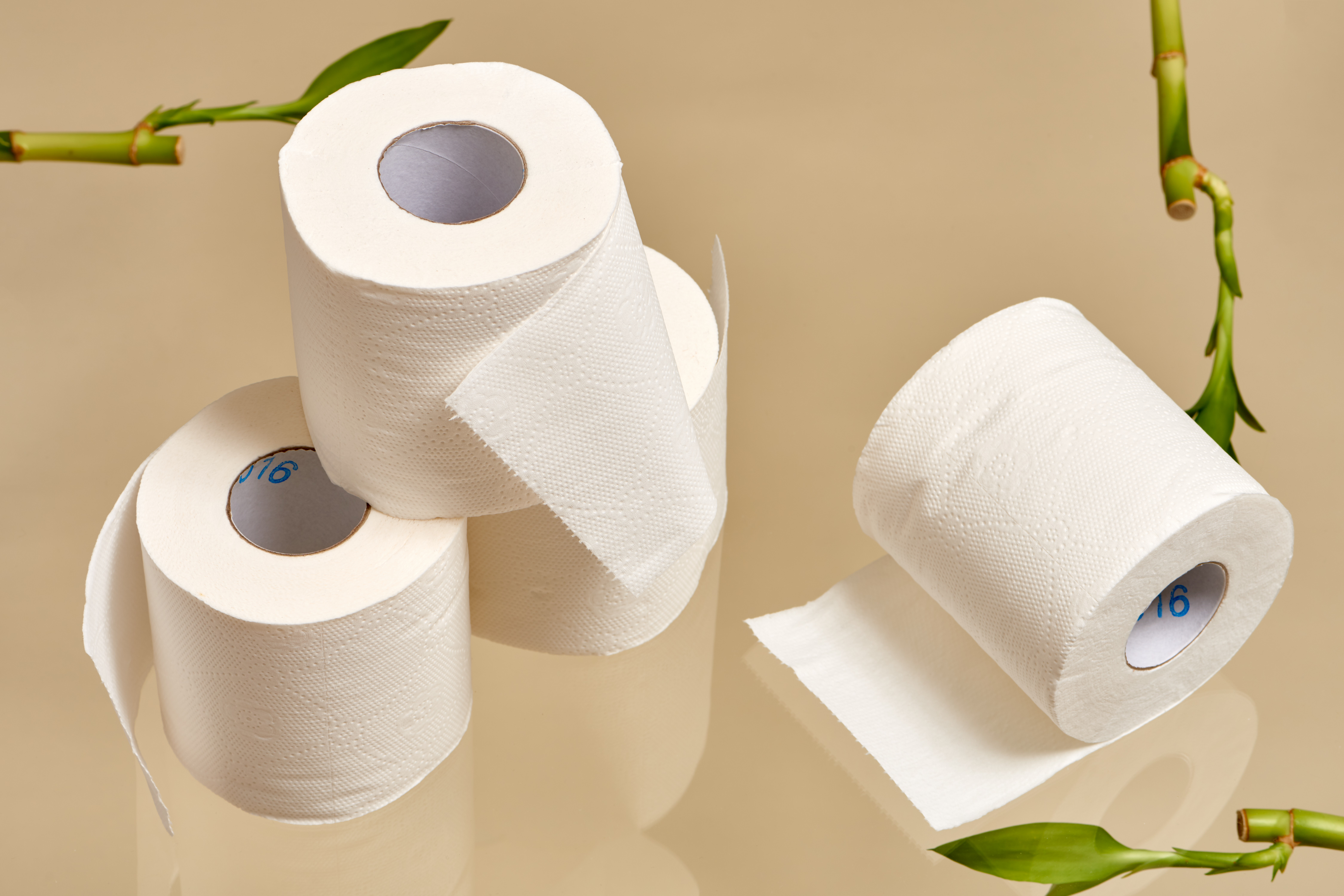 Bamboo Double Toilet Paper Roll Holder - Eco-Friendly and