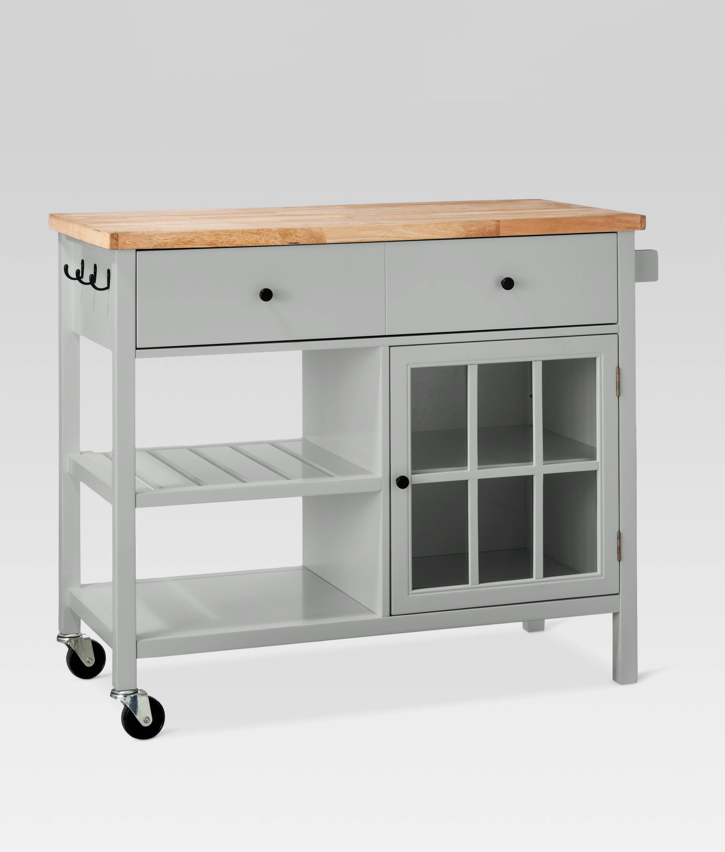 Boos Butcher Block Kitchen Cart From Williams Sonoma Dandk Organizer