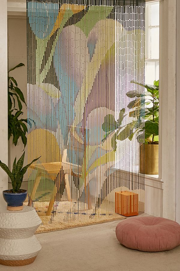 Justina Blakeney Thinks Beaded Curtains Are Back Apartment Therapy