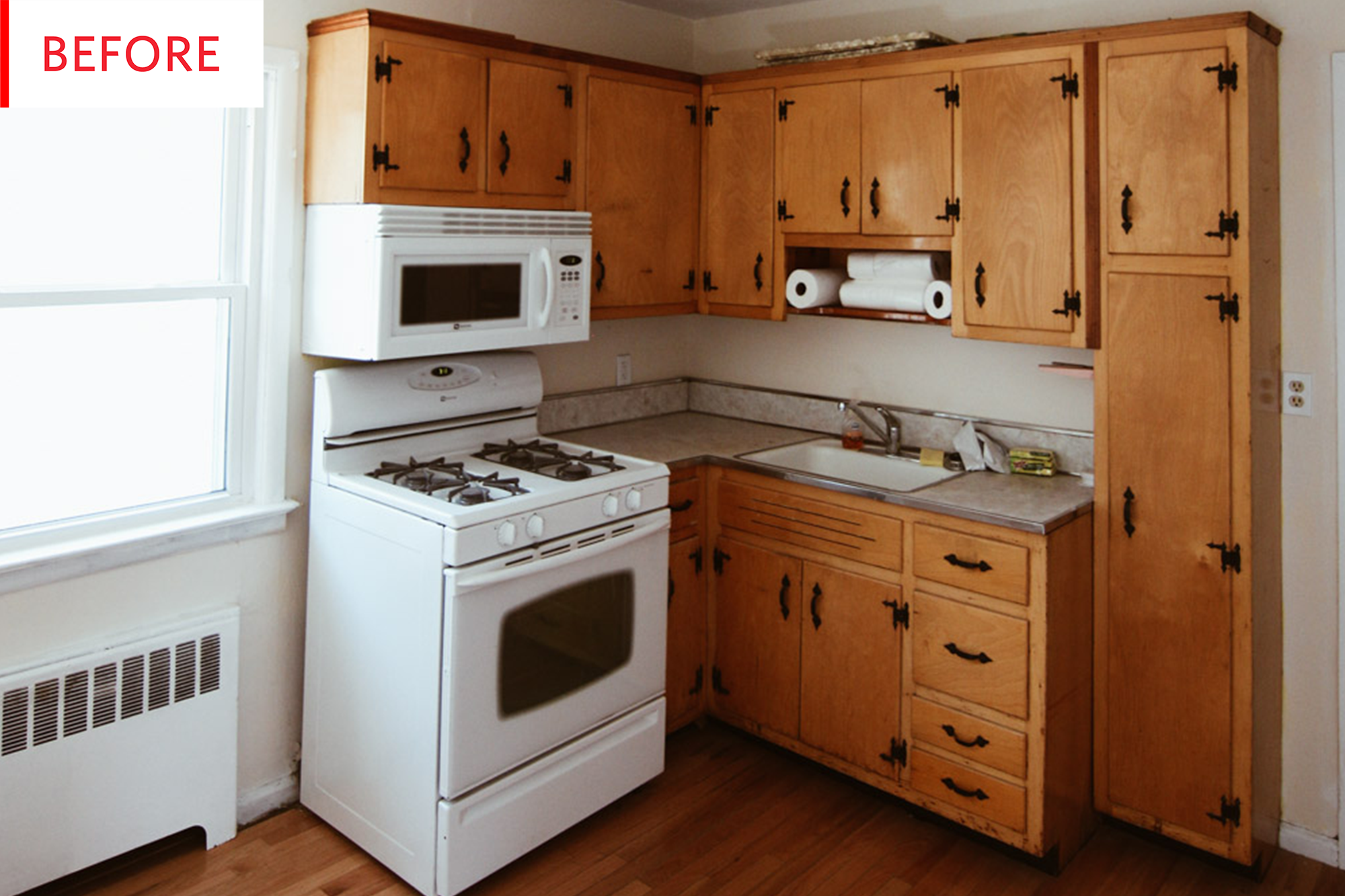 Painting Kitchen Cabinets Budget Remodel Before After