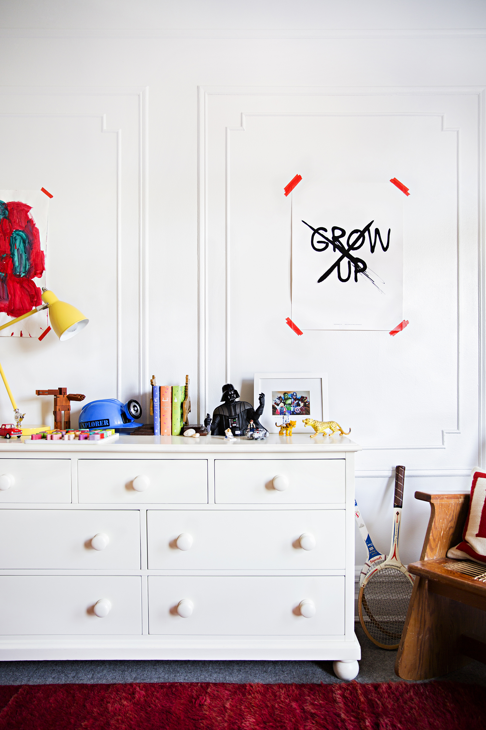 Brooklyn House Tour Studio Four Nyc Wallpaper Apartment Therapy