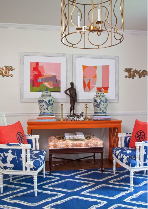 blue room design