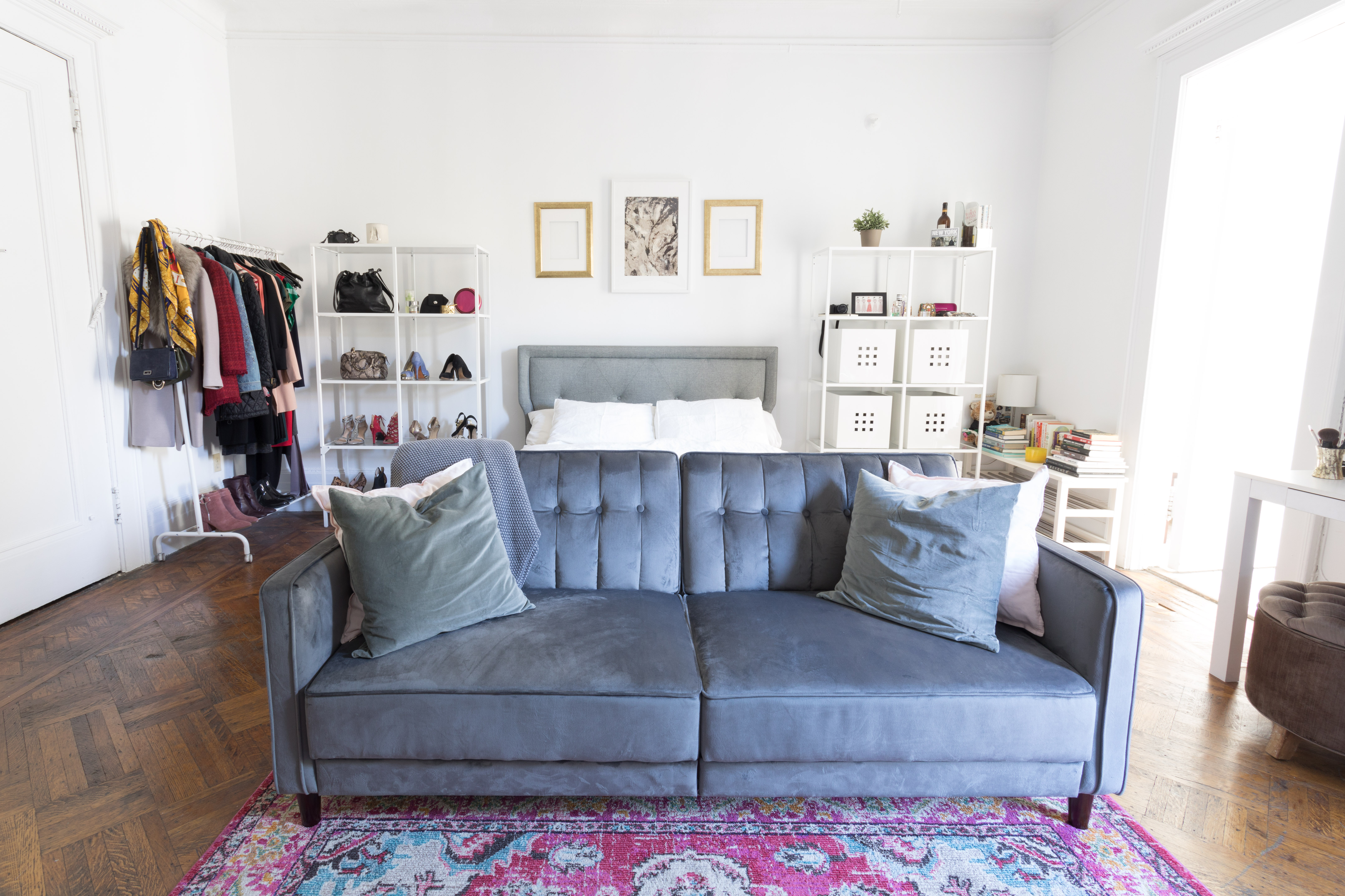 The Best Studio Apartment Layouts, Studio Bedroom Living Room Ideas