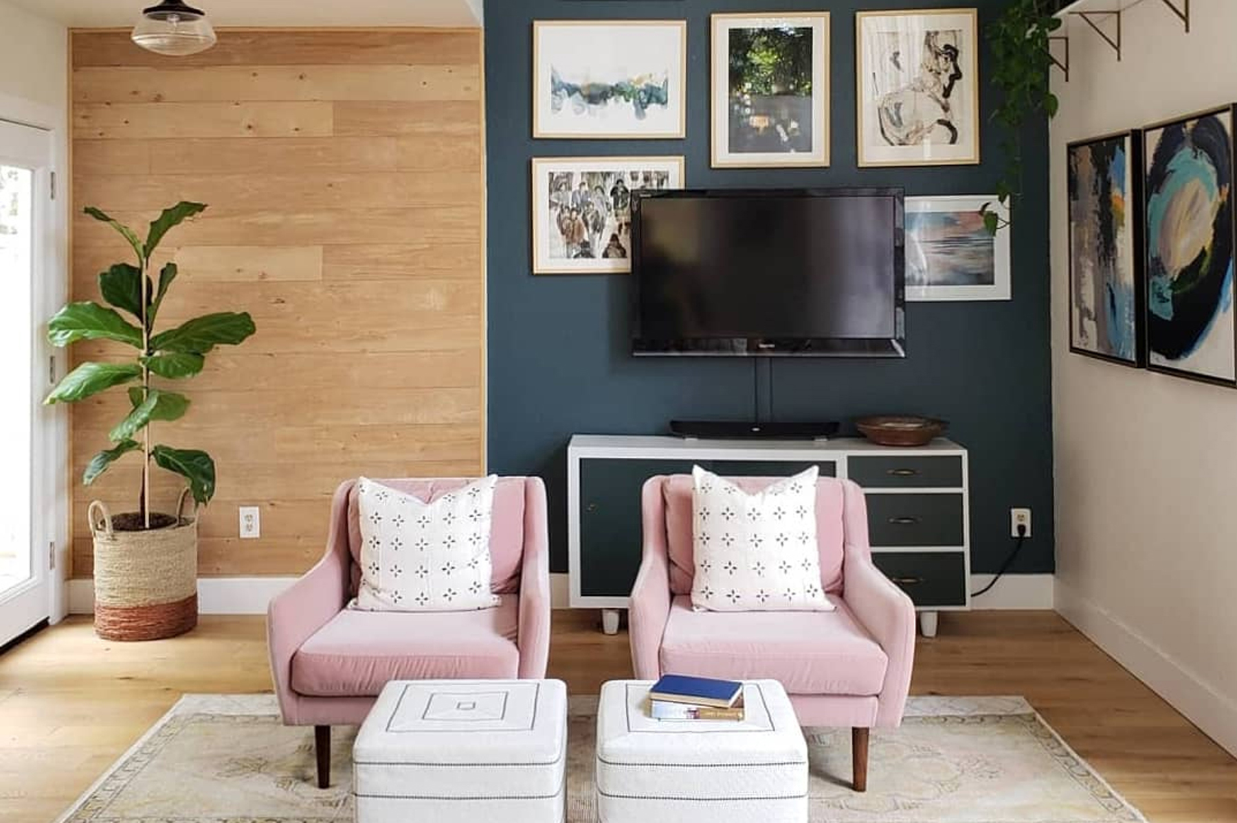 9 One Hour Ways To Boost Your Living Room This Weekend Apartment Therapy