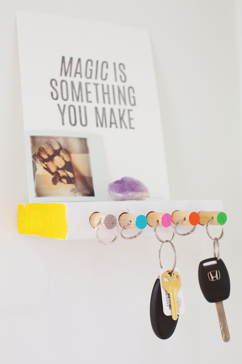 Diy Key Holders Entryway Wall Mount Ideas Apartment Therapy