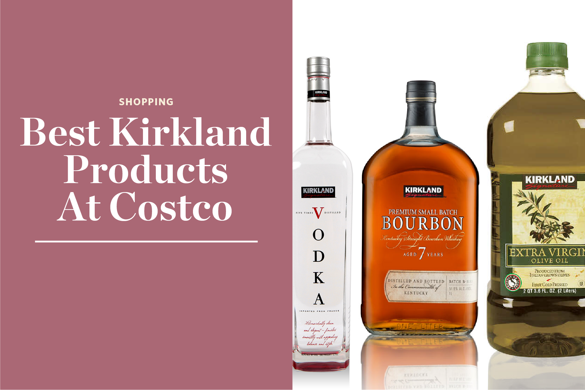 1 Blle Single Malt Scotch Whisky KIRKLAND Signature 40 a…