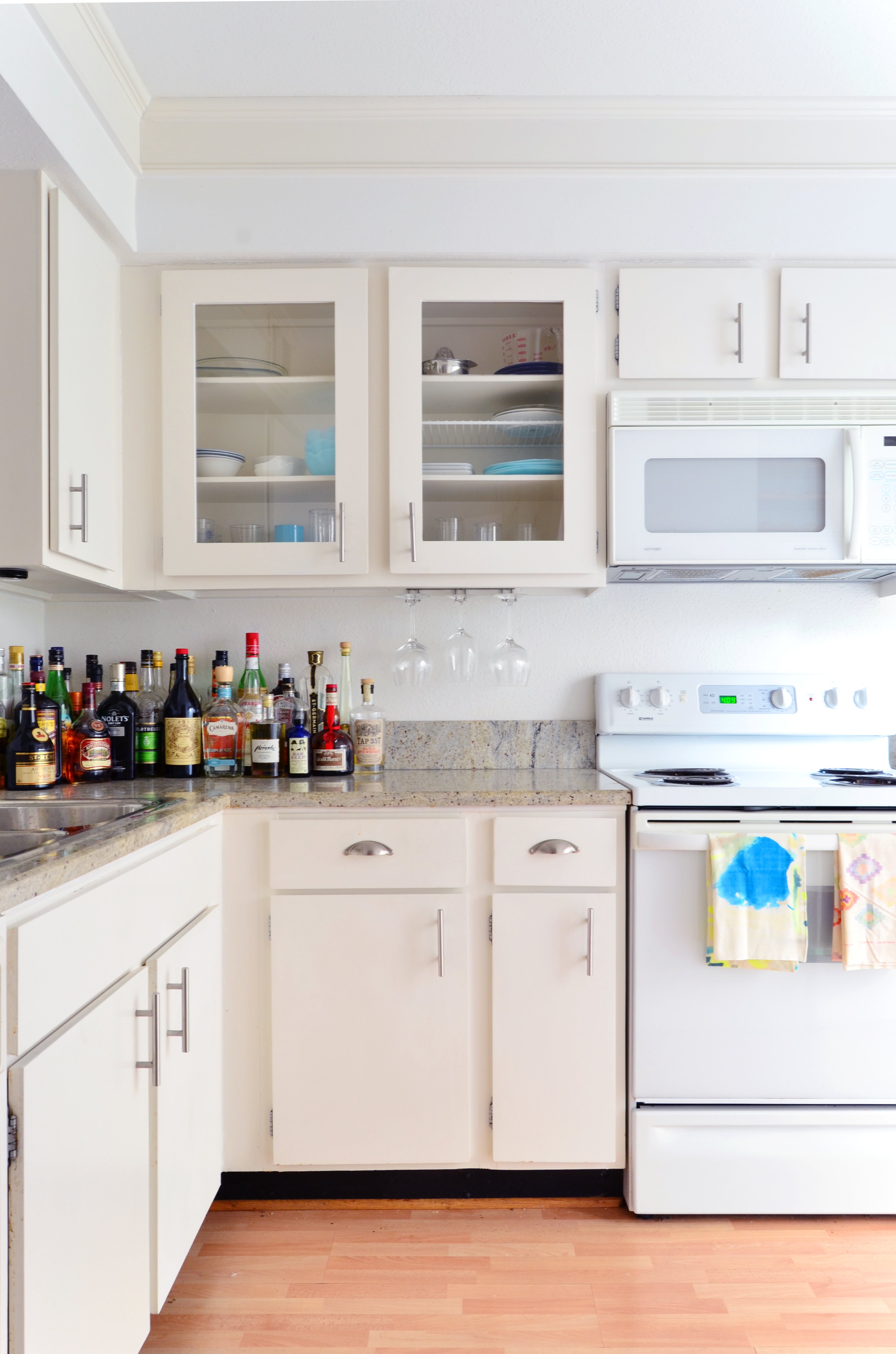 Gl Front Kitchen Cabinet Doors Pros Cons Apartment Therapy