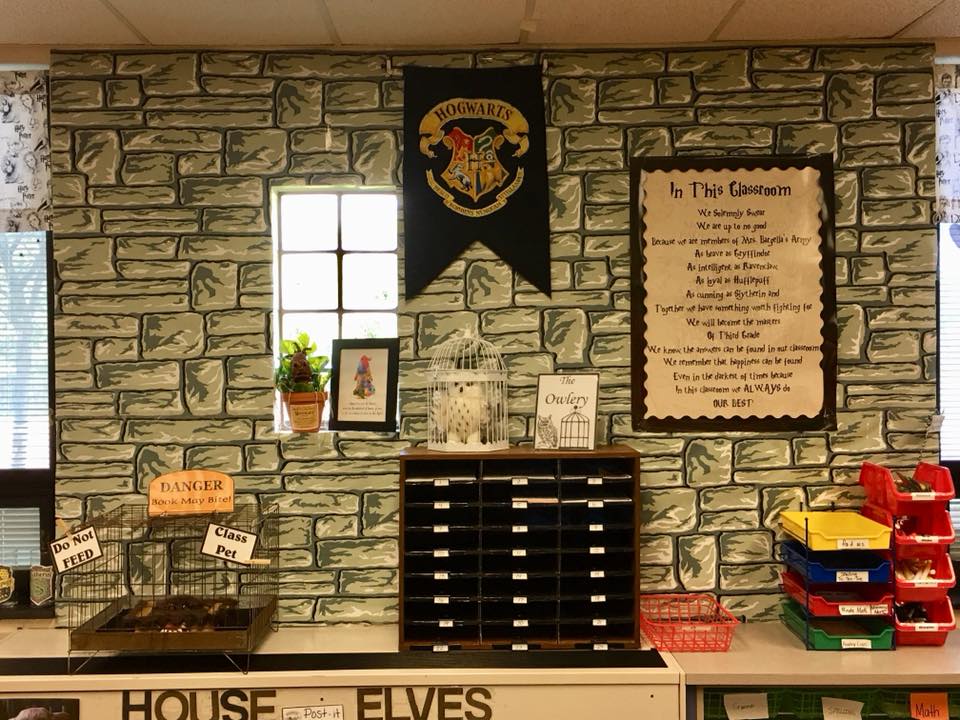 Harry Potter Classroom Hogwarts Design Apartment Therapy