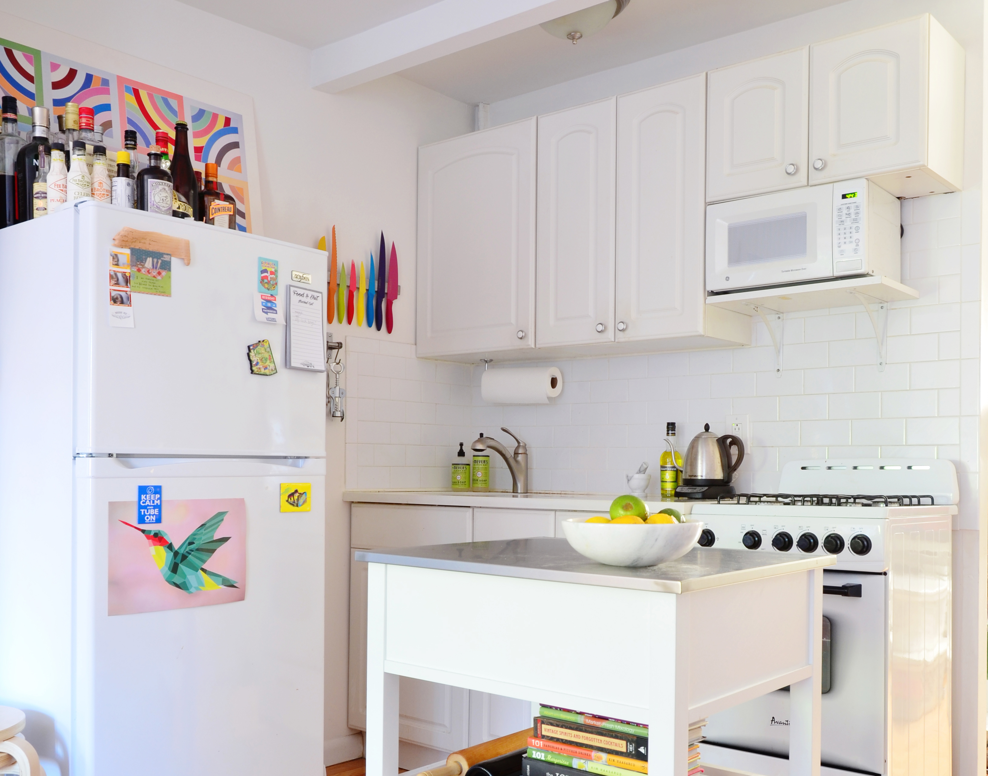 Paper Towel Holder Self Adhesive Stick Under Cabinet Kitchen