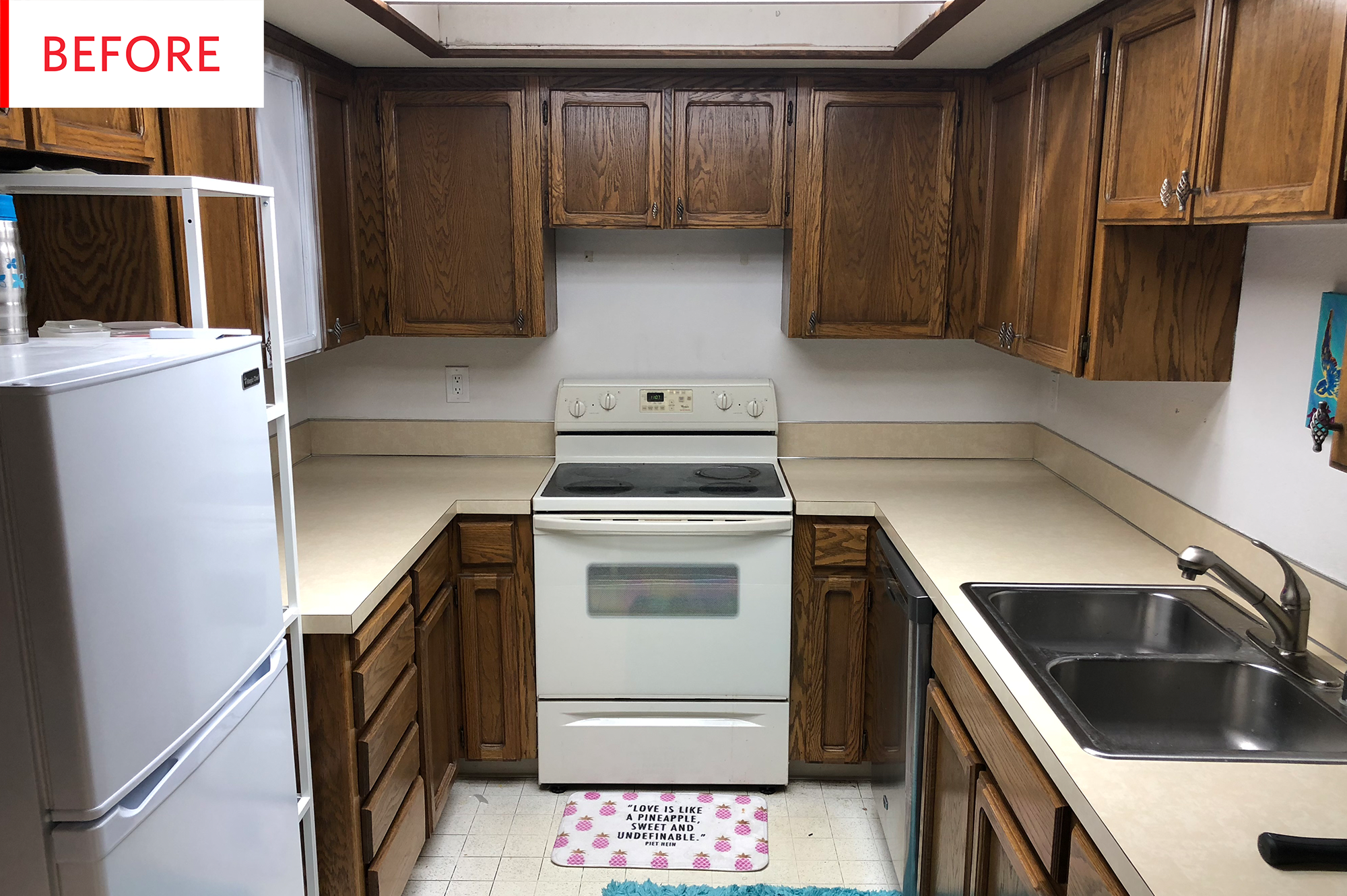 Before & After: A Bright, Affordable DIY Kitchen Update