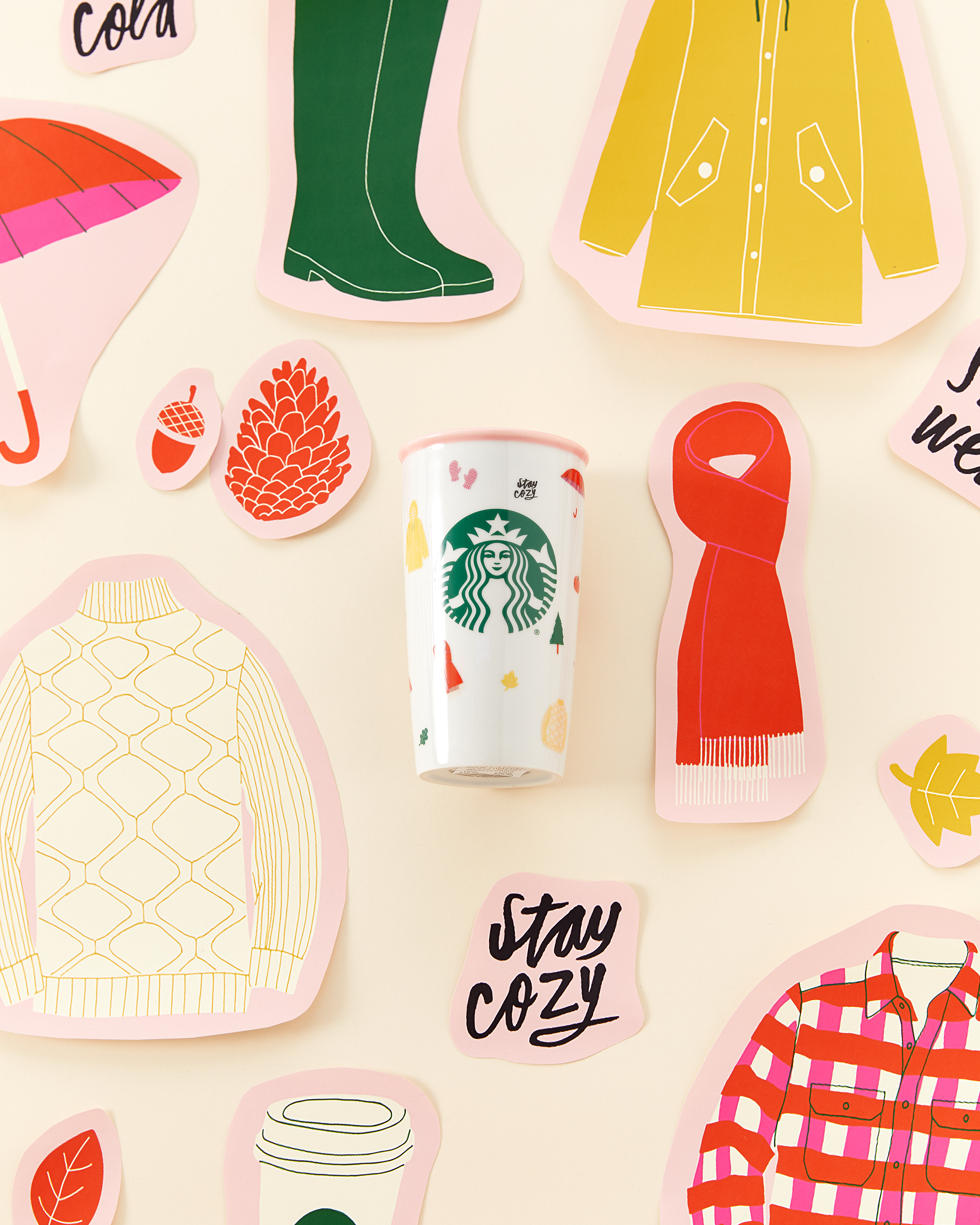 Starbucks Releases New Bando Holiday Drinkware